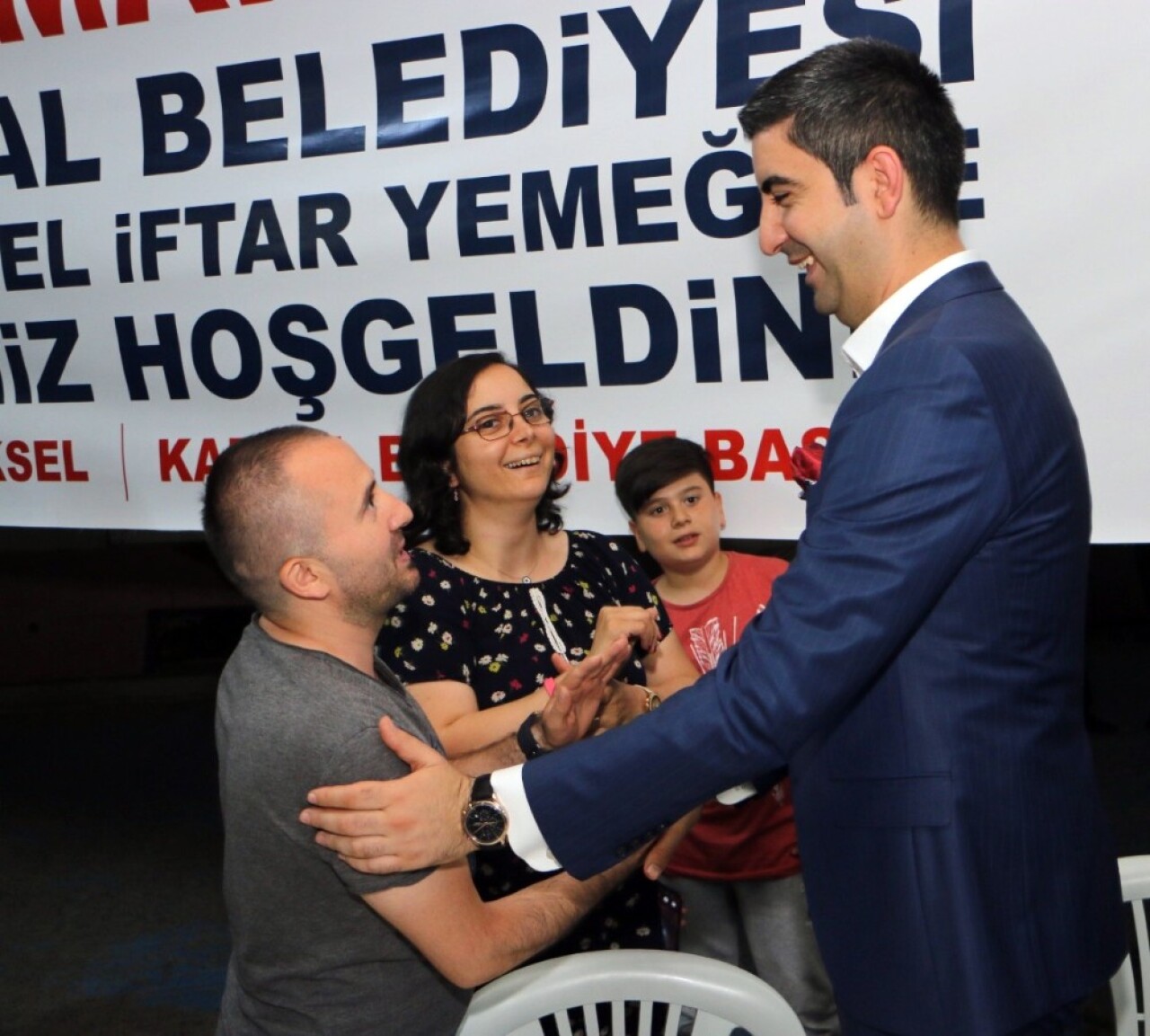 Başkan Yüksel belediye personeli ile iftarda buluştu