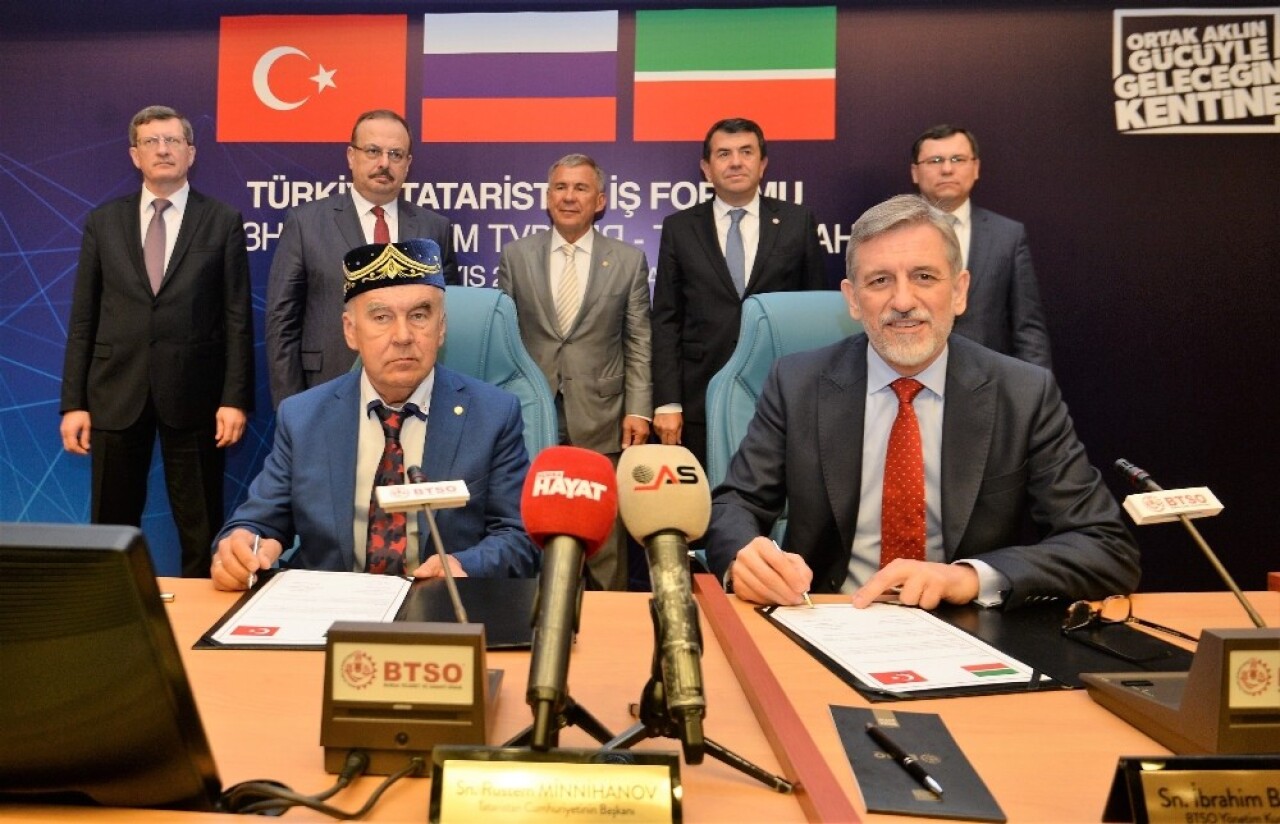 BTSO’dan Türkiye-Tataristan İş Forumu