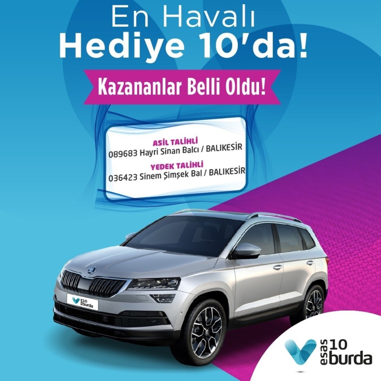 “En havalı hediye” Skoda Karoq, 10’da sahibini buldu