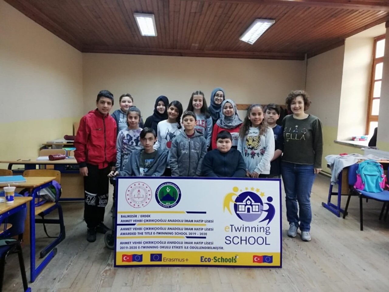 İmam Hatip Lisesine eTwinning ödülü