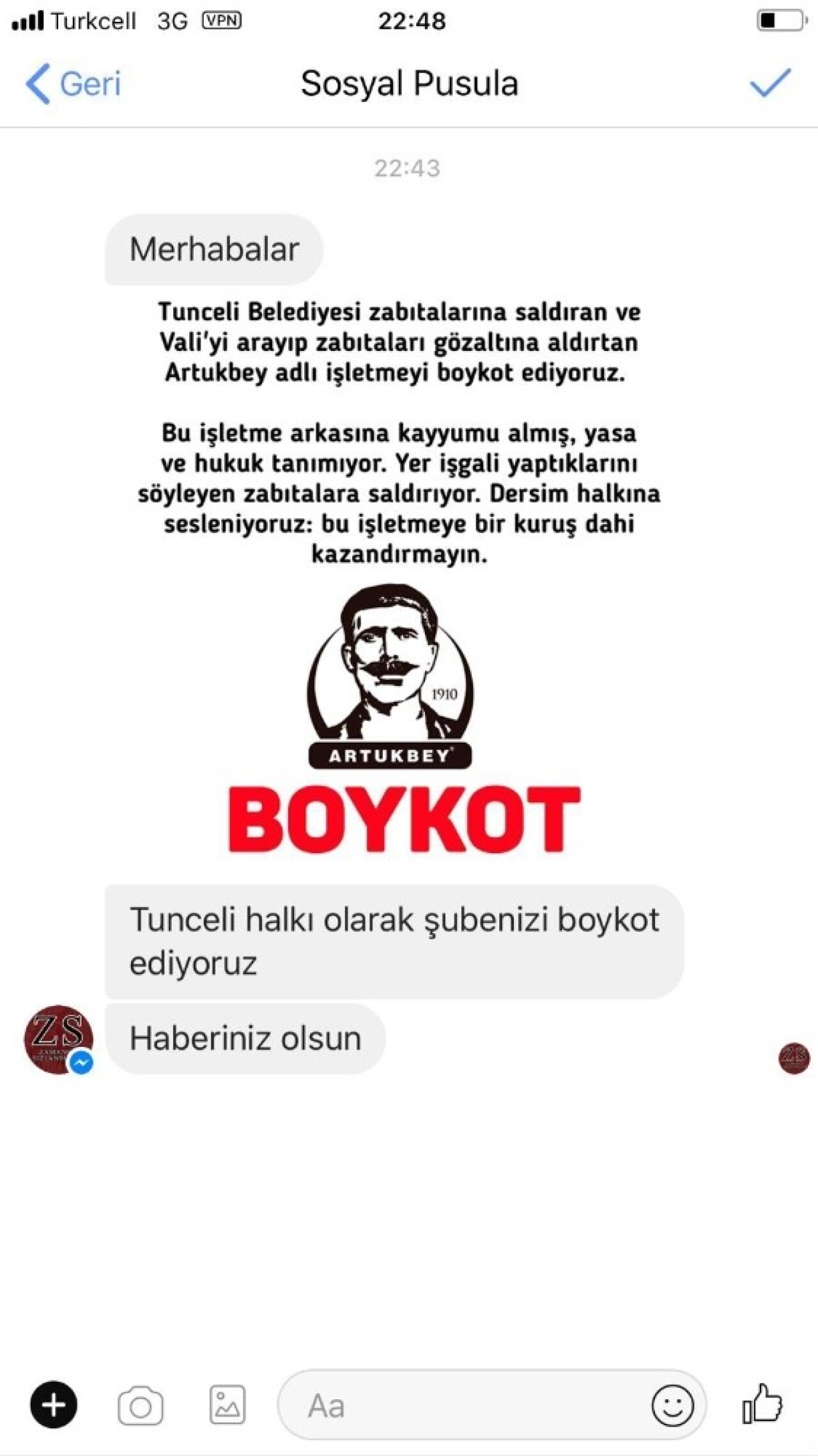 Komünist başkandan bu kez milli firma için boykot çağrısı