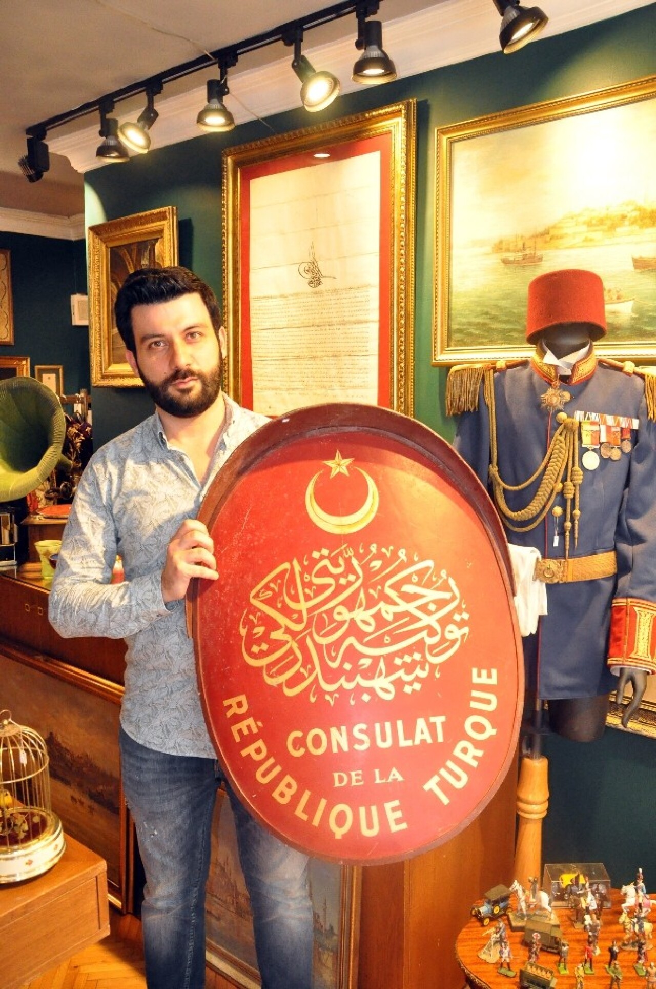 Osmanlı dönemine ait 130 yıllık eserler sergileniyor