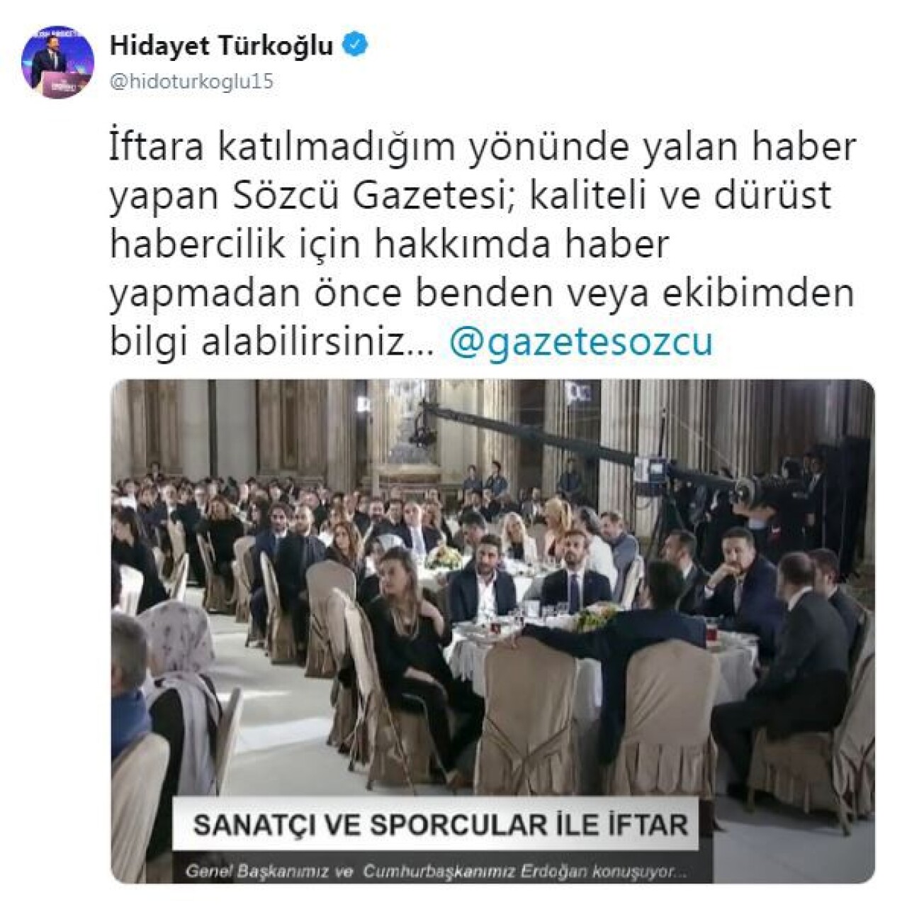 TBF Başkanı Türkoğlu’ndan yalanlama