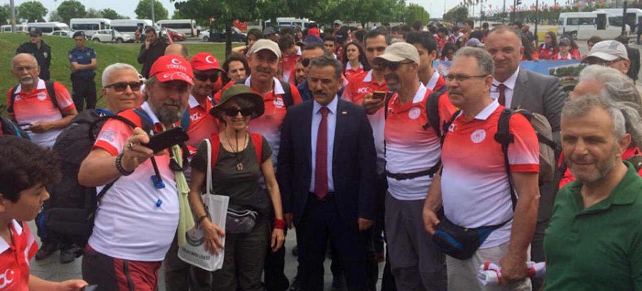 Ulusal Kurtuluş Mücadelesi 11. Anma Yürüyüşü gerçekleştirildi