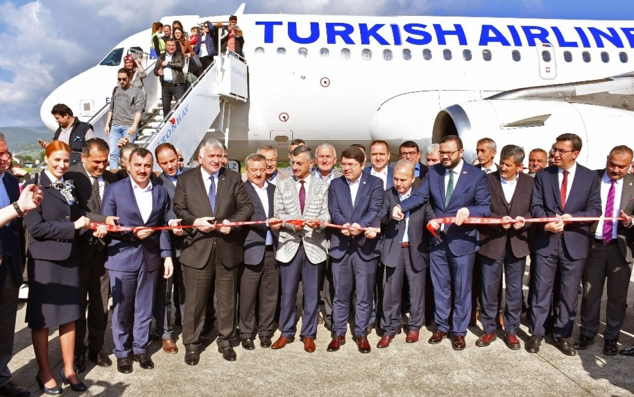 Türk Hava Yolları Zonguldak’a tarifeli sefer başlattı