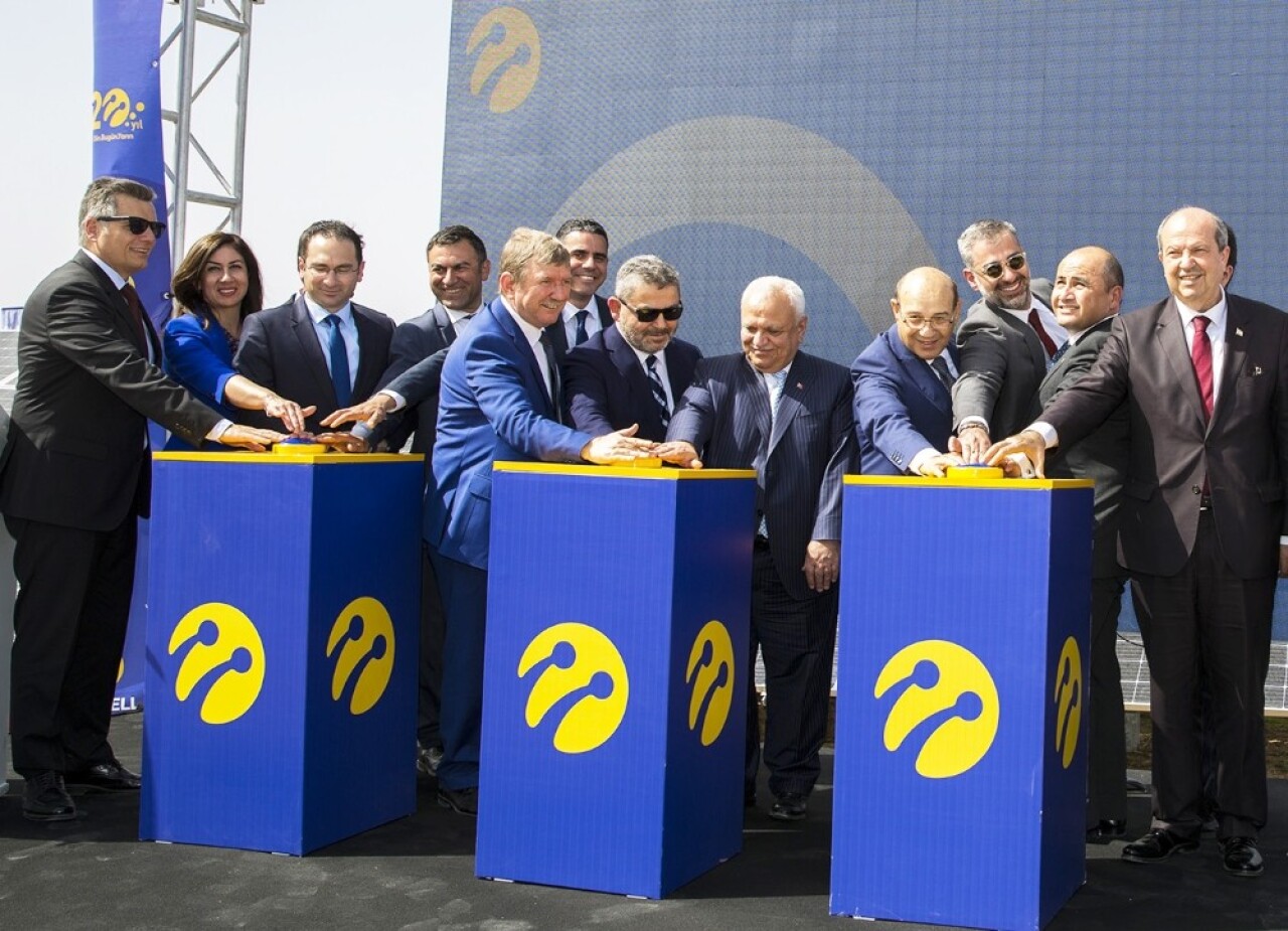 Turkcell’in ilk güneş enerji santrali Kuzey Kıbrıs’ta kuruldu