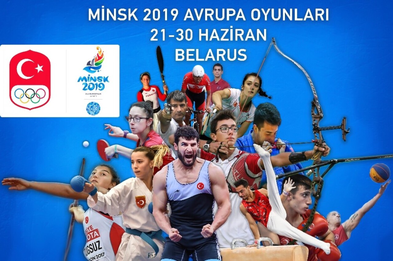 Türkiye, Minsk 2019 Avrupa Oyunları’na 110 sporcuyla katılacak