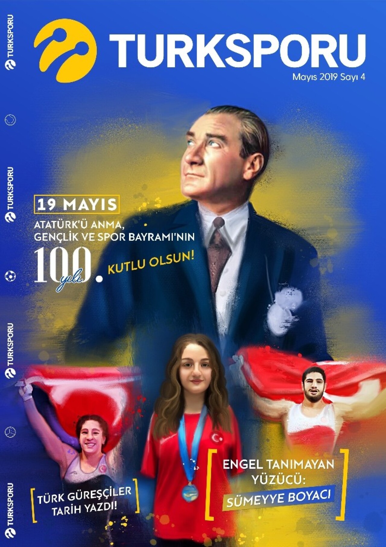 TURKSPORU Dergisi’nden 19 Mayıs Atatürk’ü Anma, Gençlik ve Spor Bayramı özel sayı