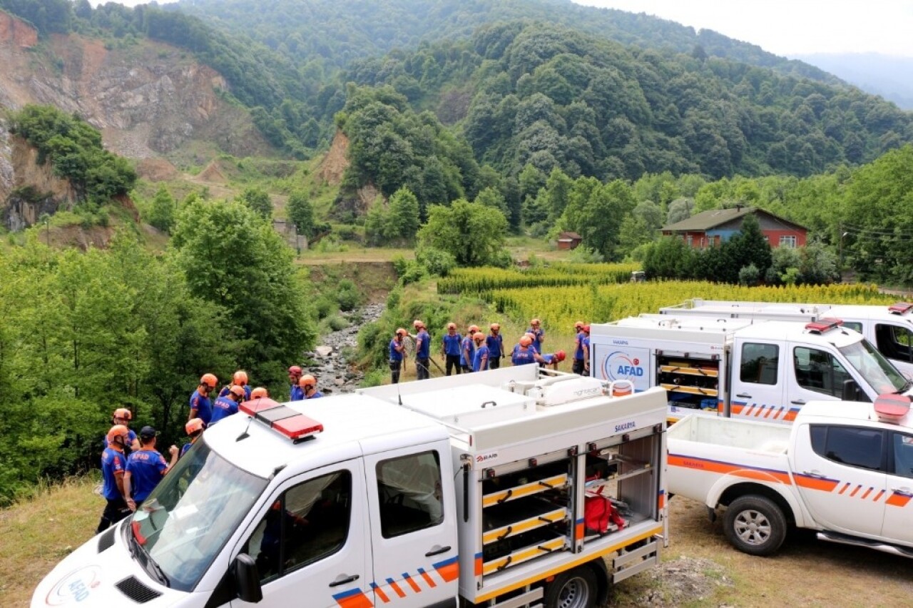 AFAD’tan gerçeği aratmayan kaza tatbikatı