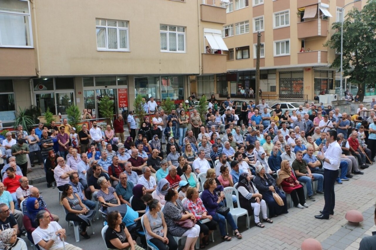 Başkan Gökhan Yüksel, Orhantepe Mahallesi’ndeki kentsel dönüşüm süreci hakkında bilgi verdi