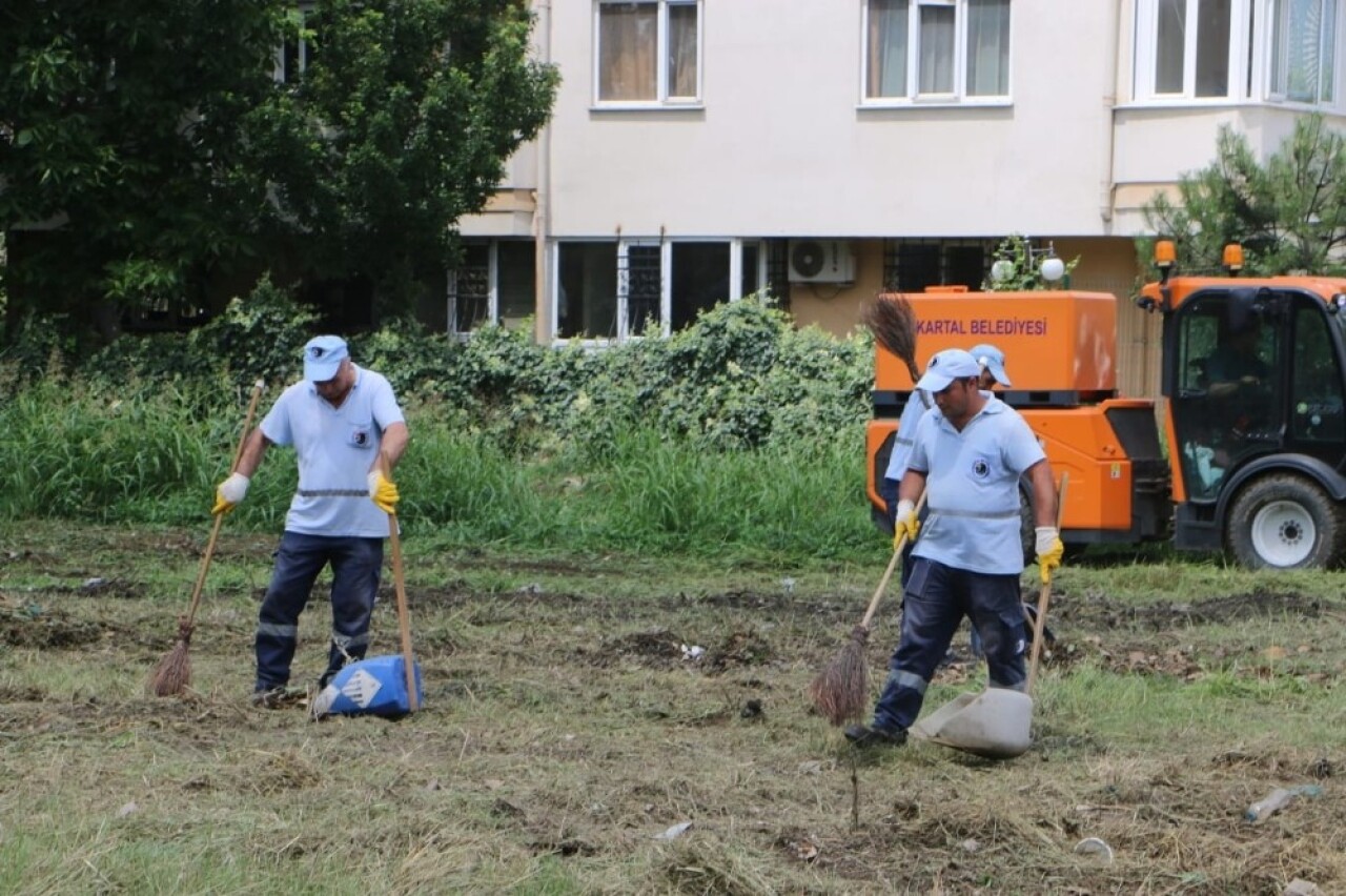 Başkan Yüksel, temizlik çalışmalarını inceledi