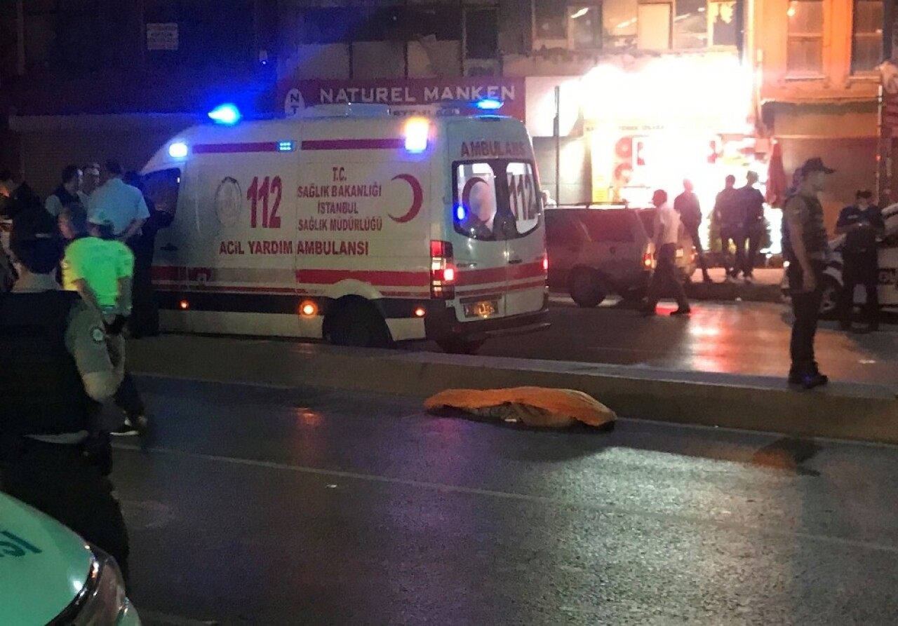 Beyoğlu’nda trafik kazası; 1 ölü