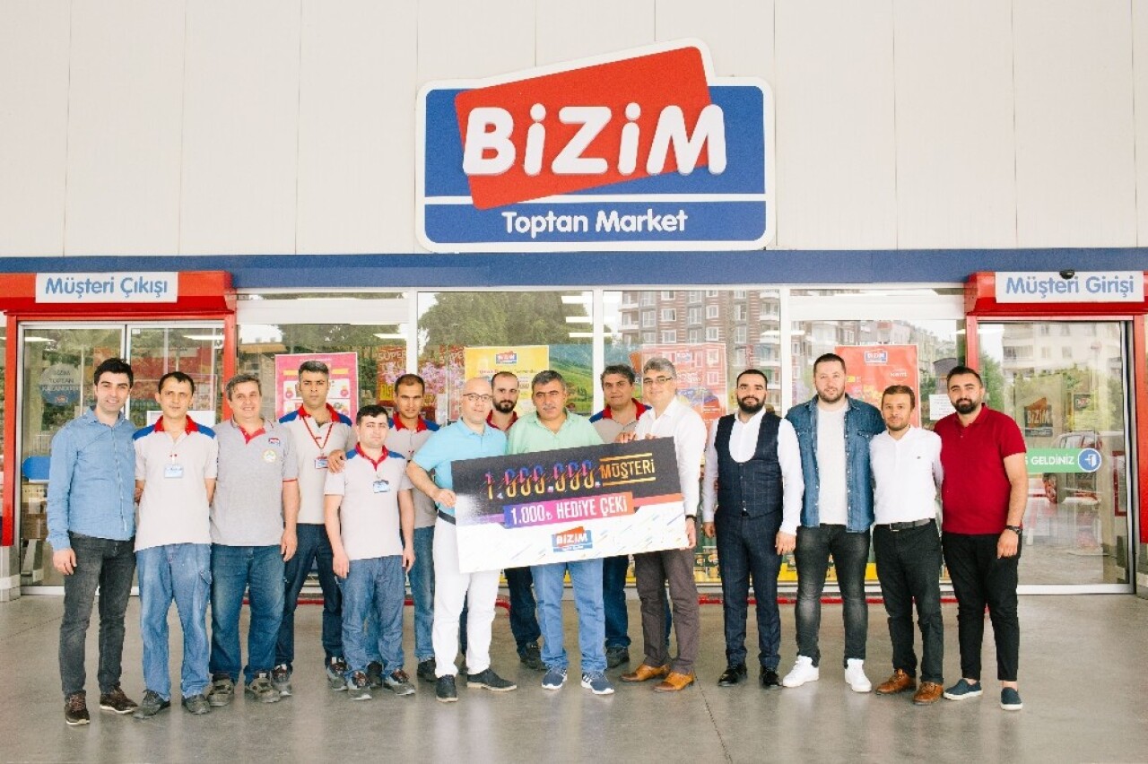 Bizim Toptan 2019’da bir milyonuncu müşteriye rekor sürede ulaştı