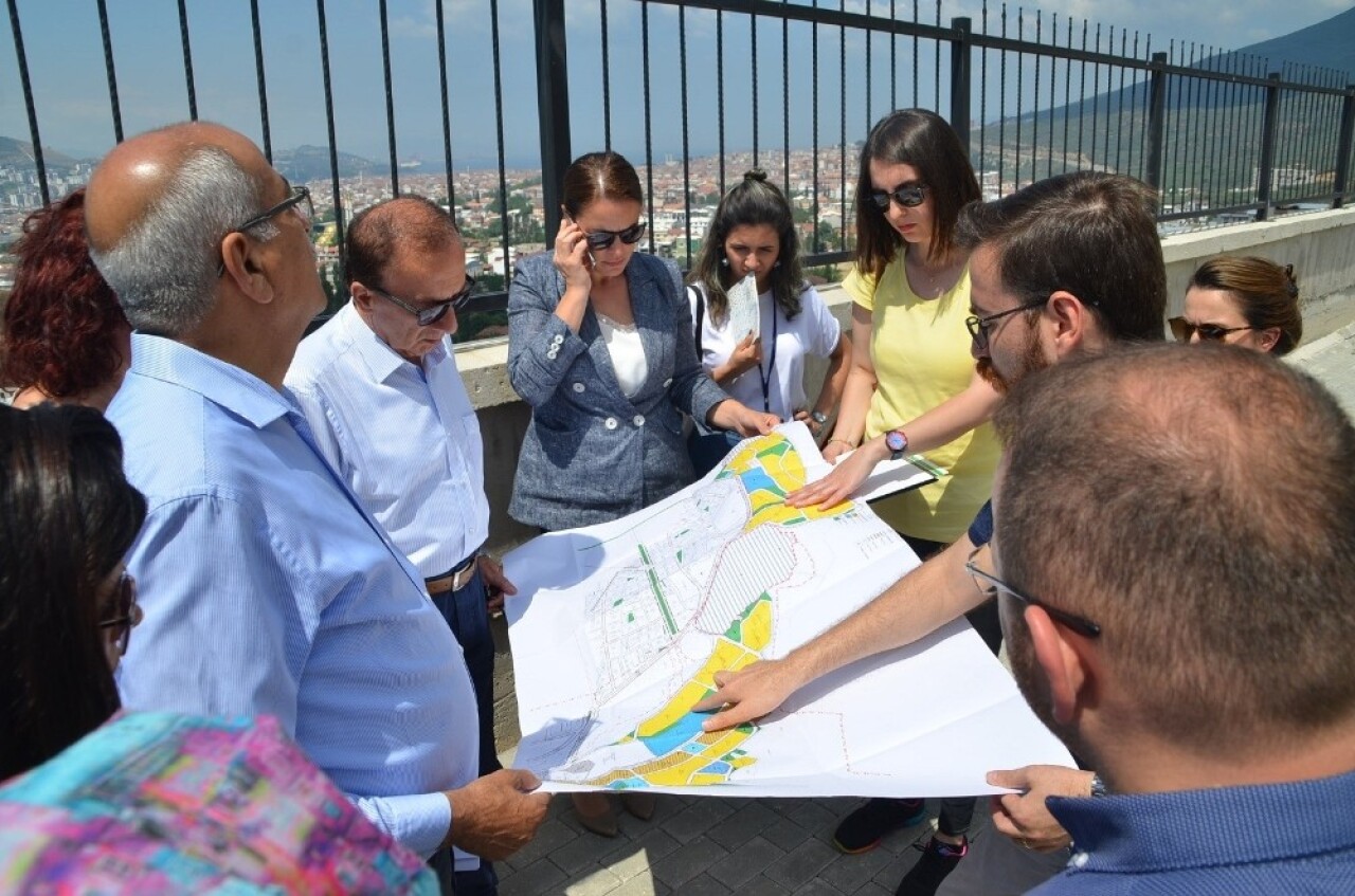 Büyükşehir ve Gemlik belediyeleri kuzey planlarını inceledi