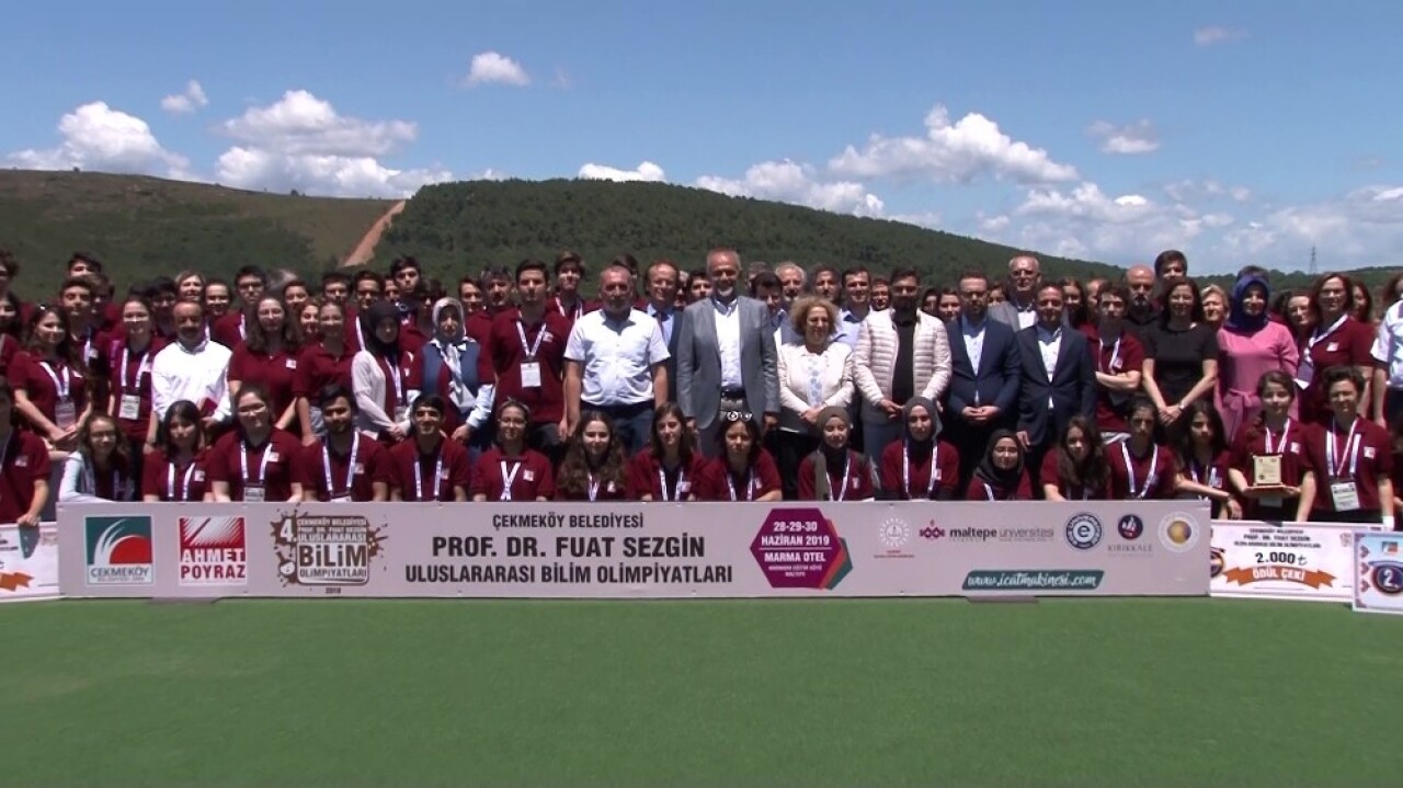 Çekmeköy Belediyesi 4. Uluslararası Bilim Olimpiyatları’nda ödül heyecanı