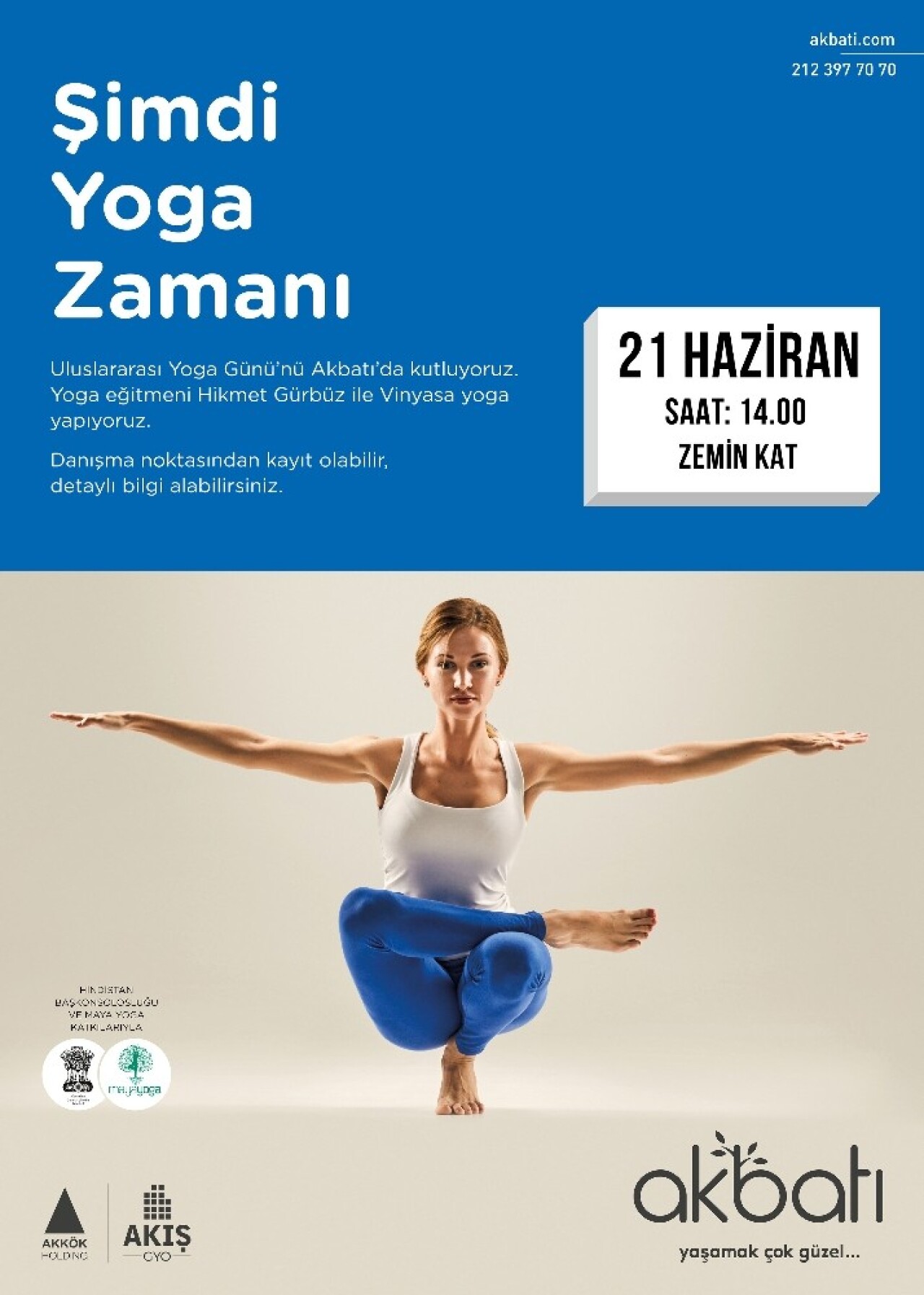 İstanbullular için yoga zamanı