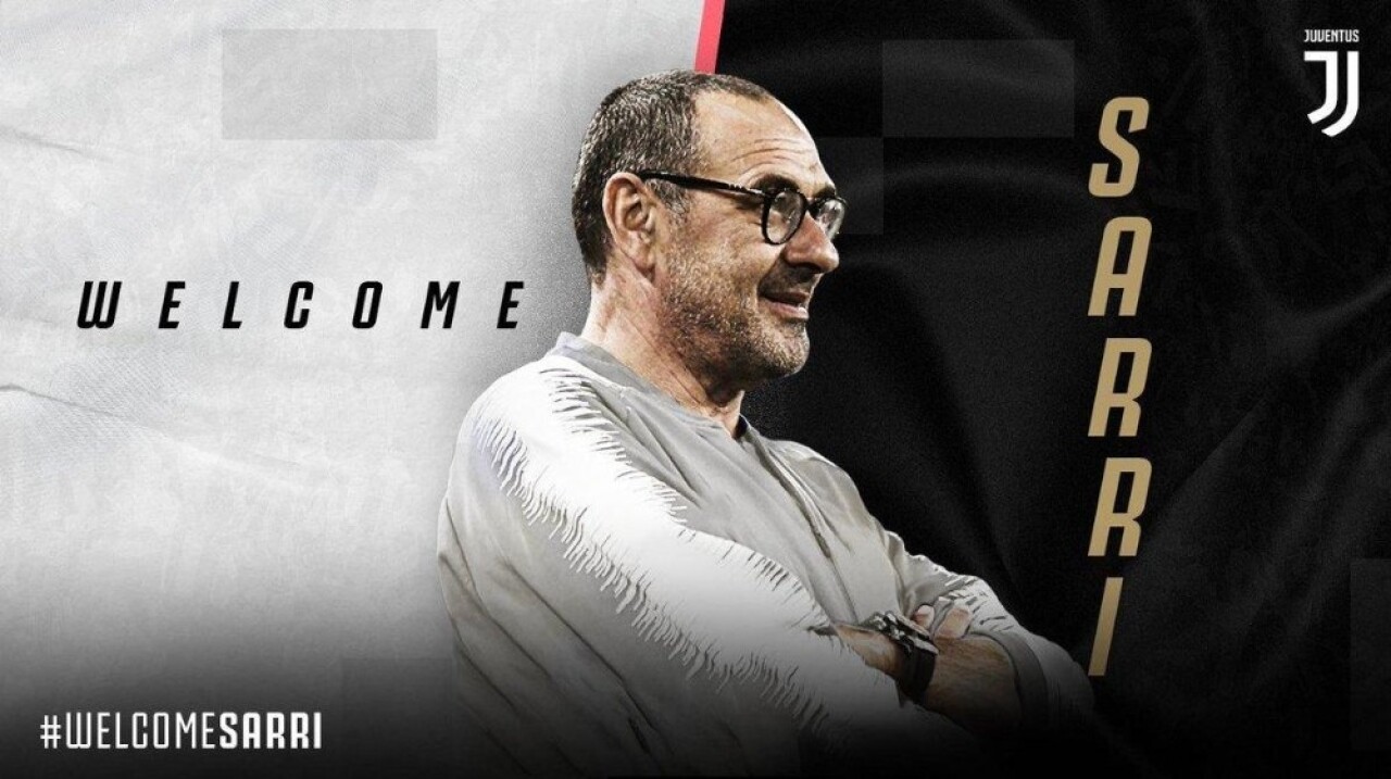 Juventus’un yeni hocası Sarri oldu