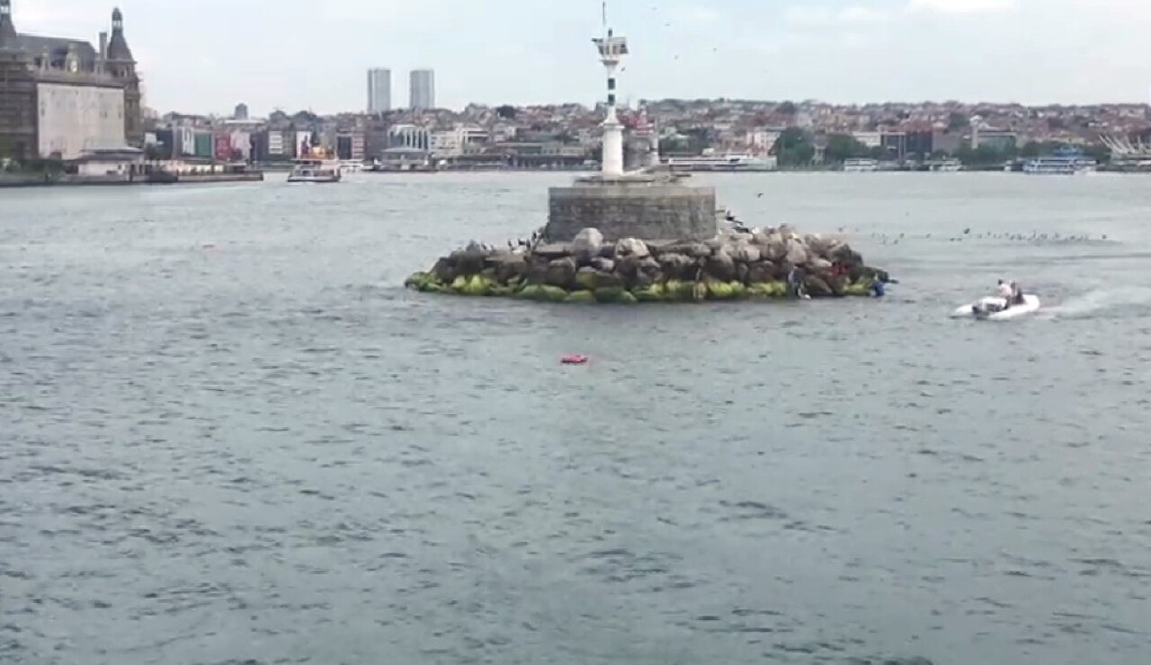 Kadıköy Haydarpaşa açıklarında can pazarı