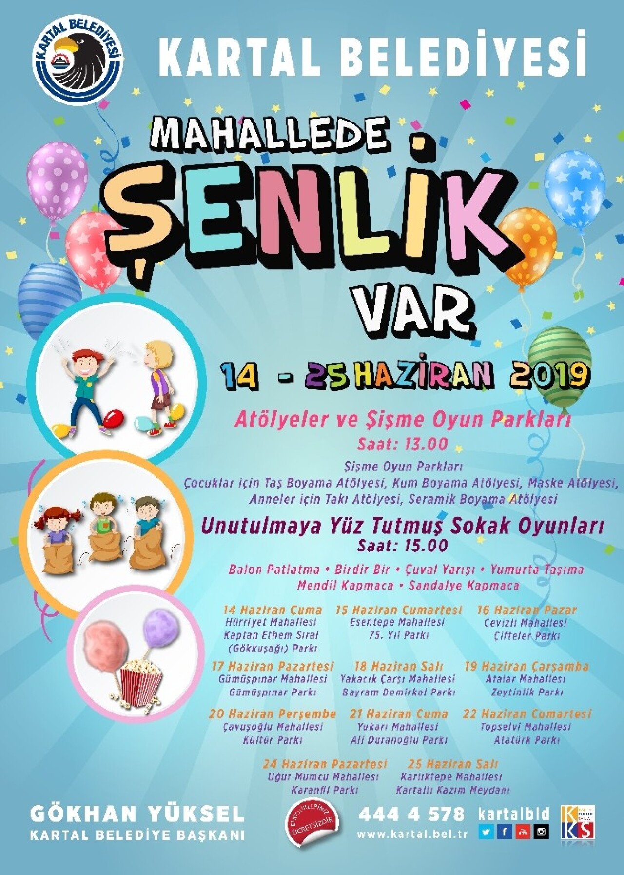 “Mahallede Şenlik Var” panayırı ile Kartal’da sokaklar şenlenmeye devam ediyor