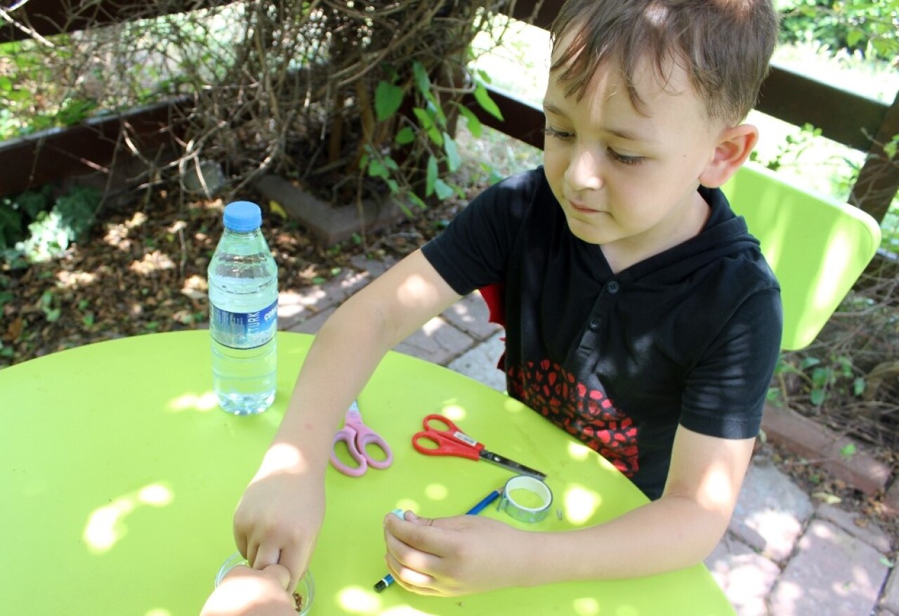 Minikler “Tohumlu Çiçek Kalemler” ile çevre bilincine dikkat çekti