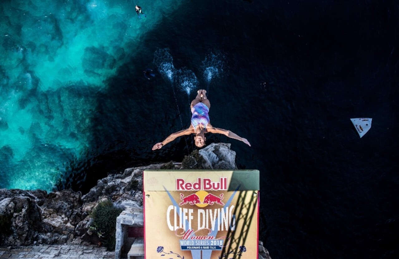 Red Bull Cliff Diving heyecanı İtalya’ya taşınıyor