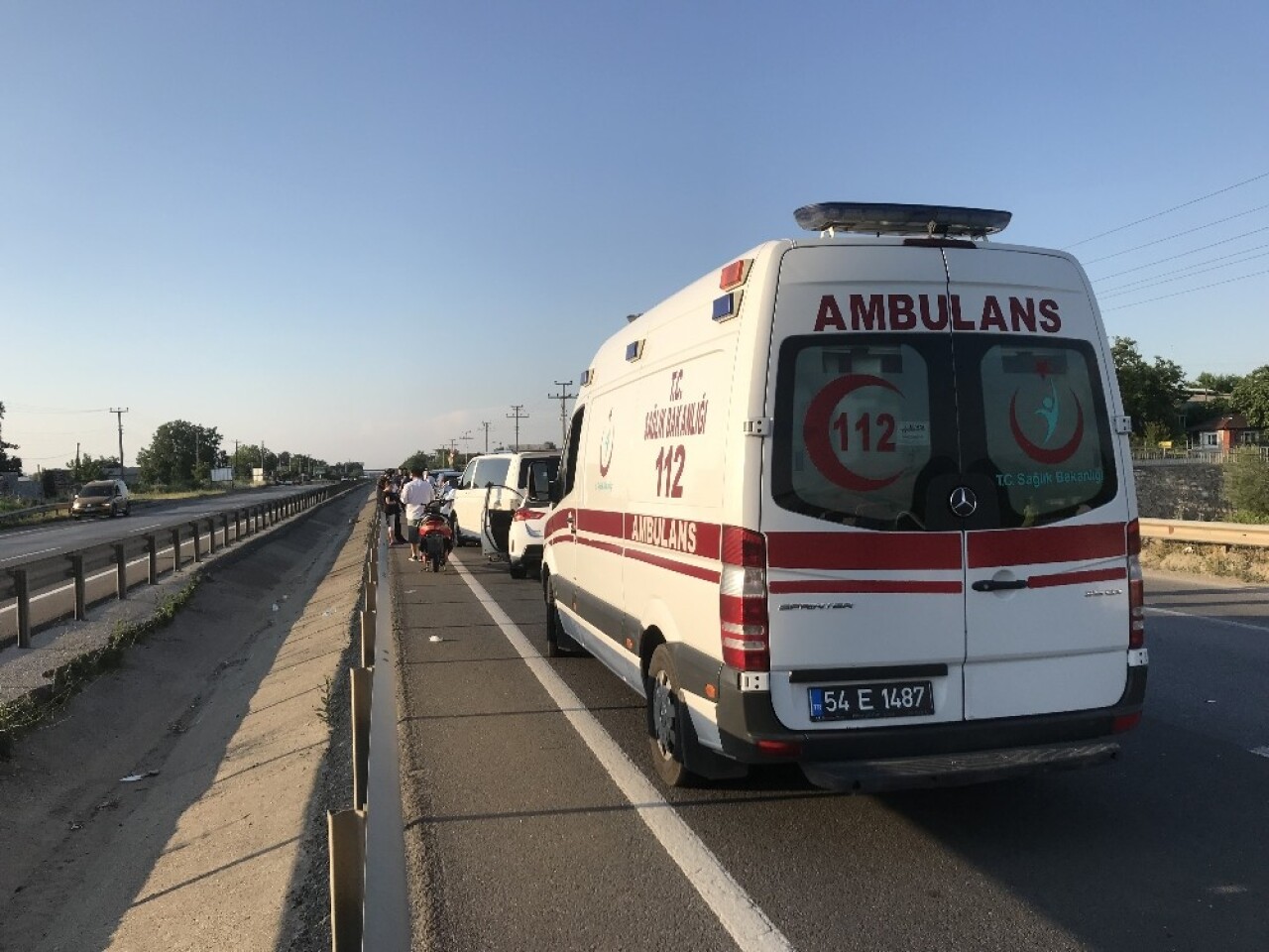 Sakarya’da zincirleme trafik kazası: 3 yaralı