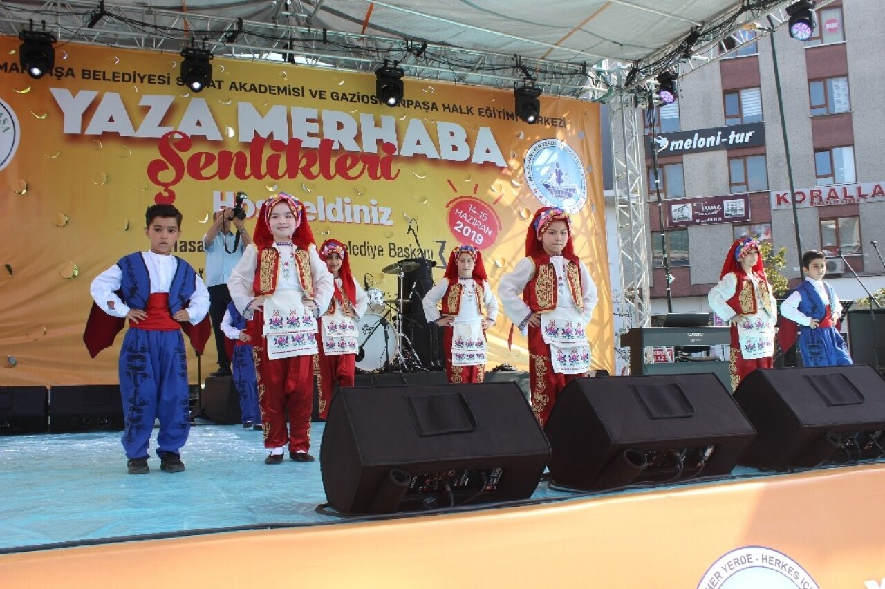 Yaza Merhaba Şenliği’nde gençler yeteneklerini sergiledi