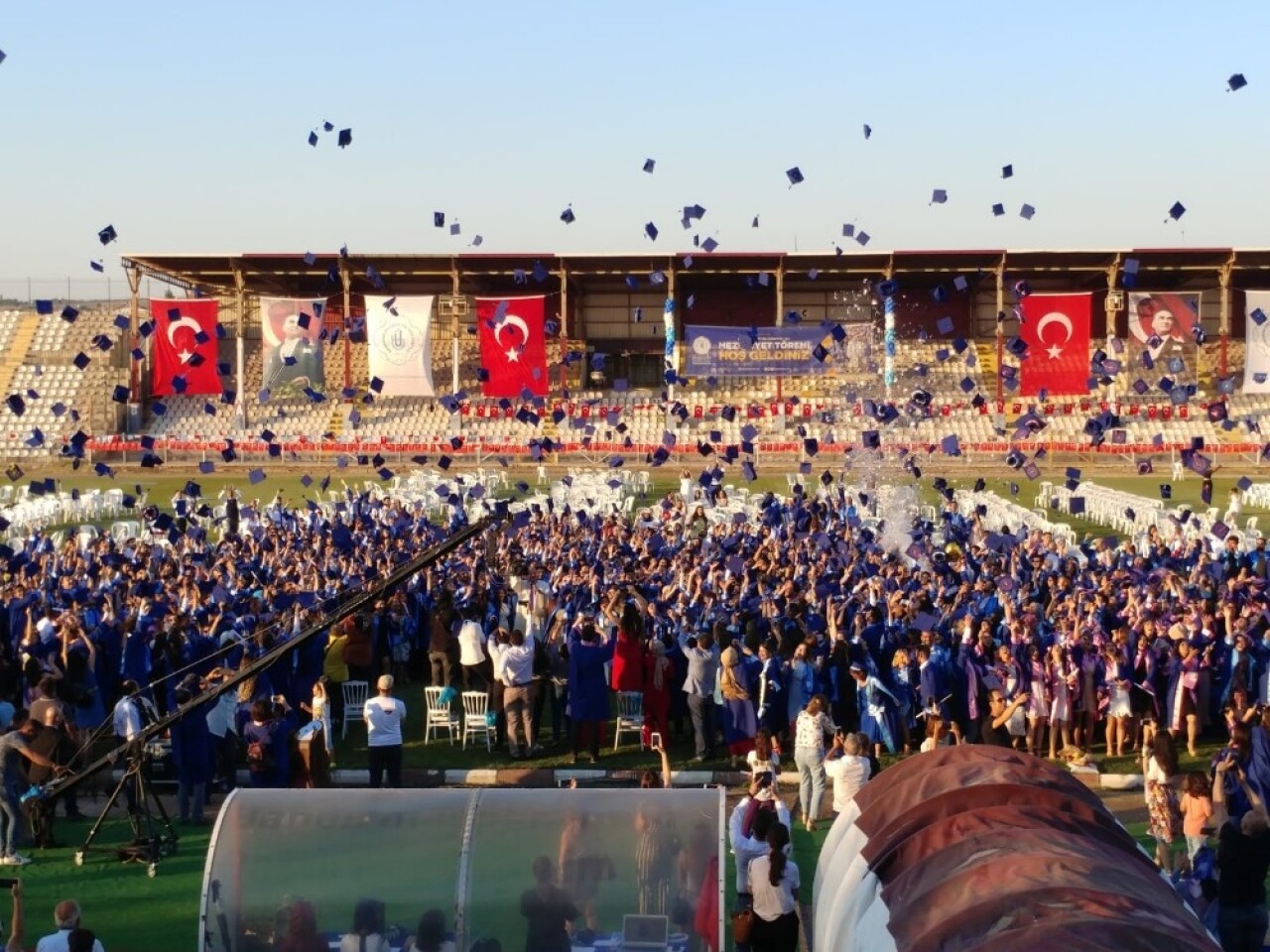 Bandırma Onyedi Eylül Üniversitesi Mezuniyet Sevinci