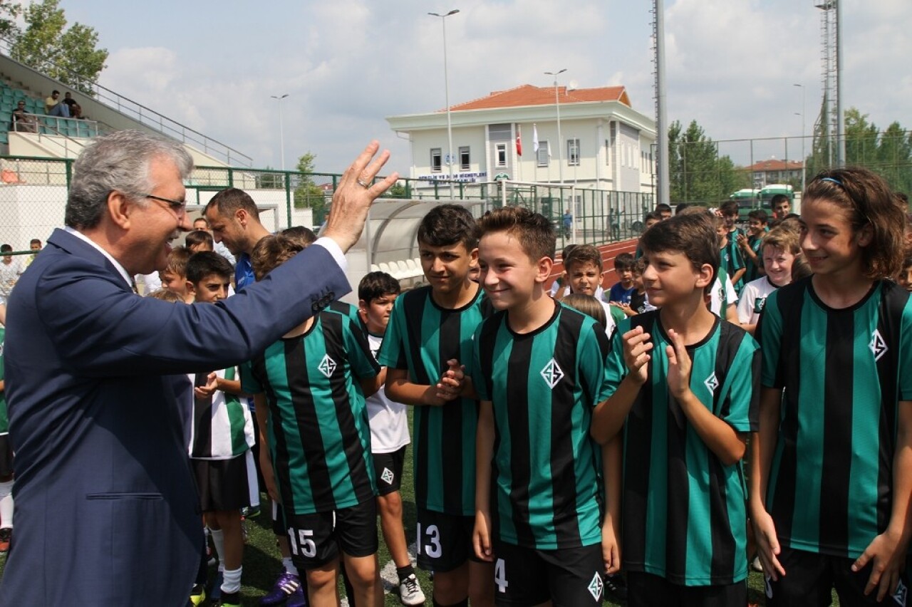 Başkan Yüce yaz okulu açılış törenine katıldı