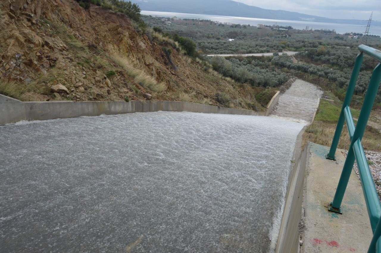 Erdek’te sulama barajı devreye giriyor