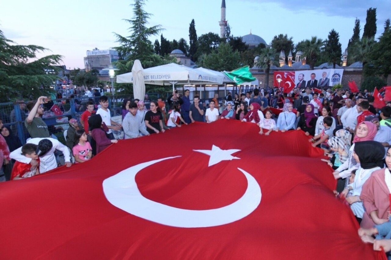 Gebze’de 15 Temmuz’un yıl dönümünde birlik mesajı verildi