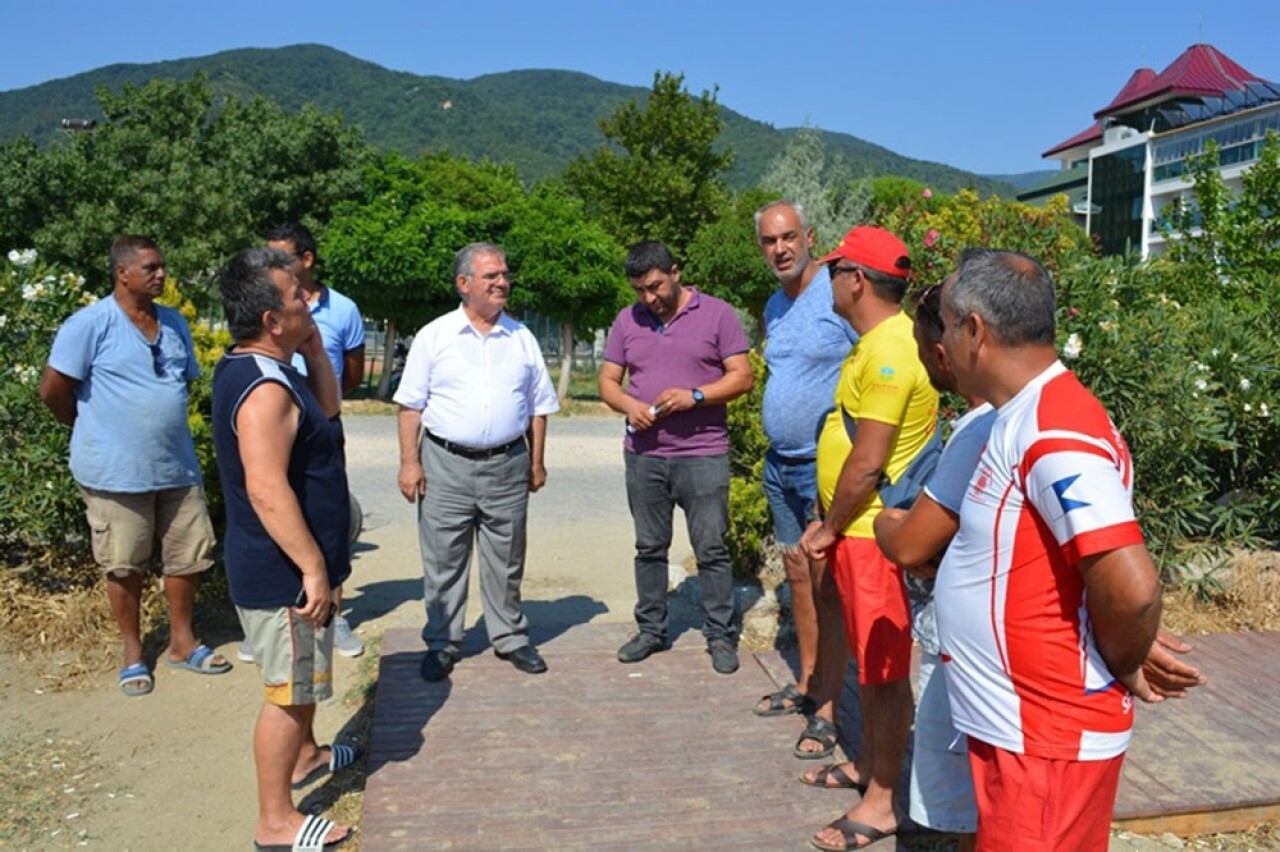 Kaymakam Çalık, Ocaklar’da incelemelerde bulundu