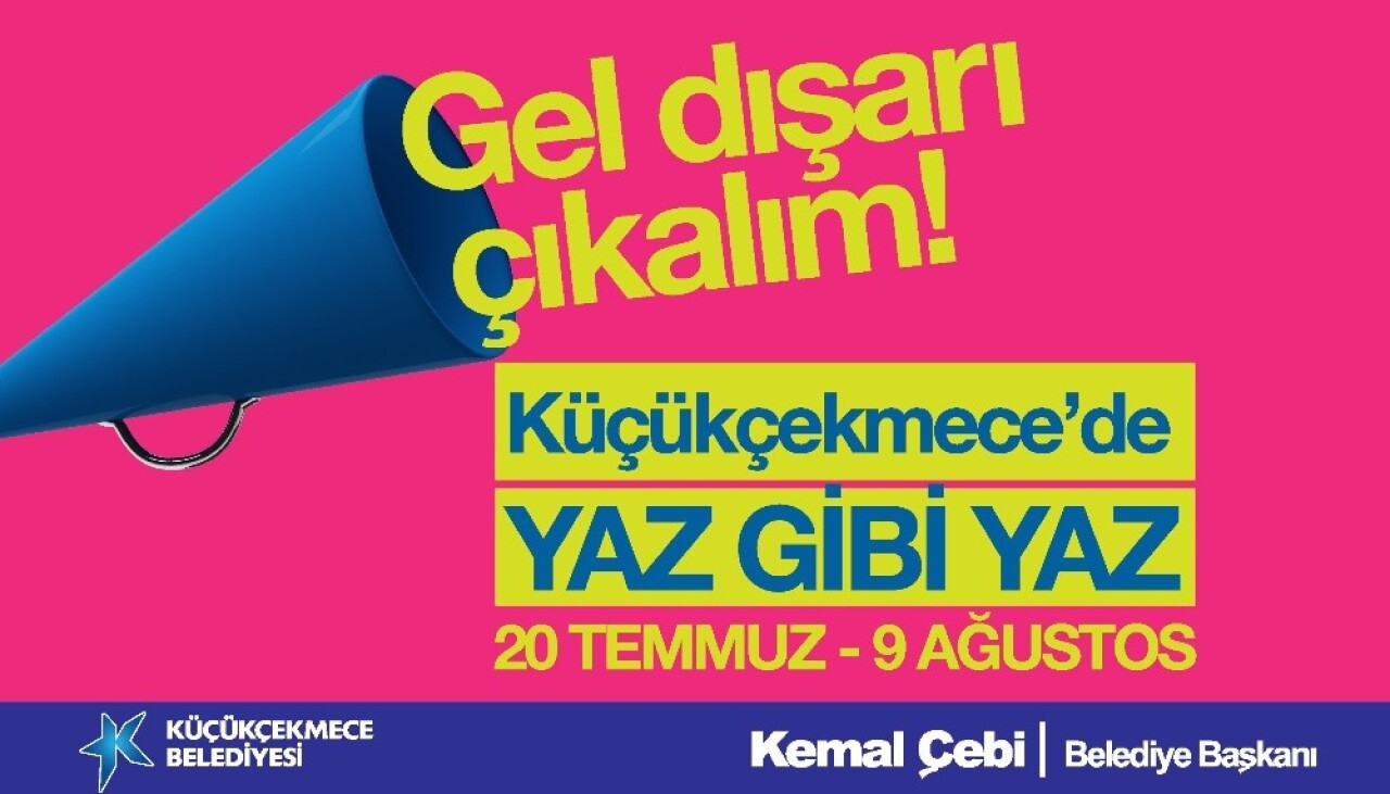 Mahalle sineması keyfi Küçükçekmece’de başlıyor