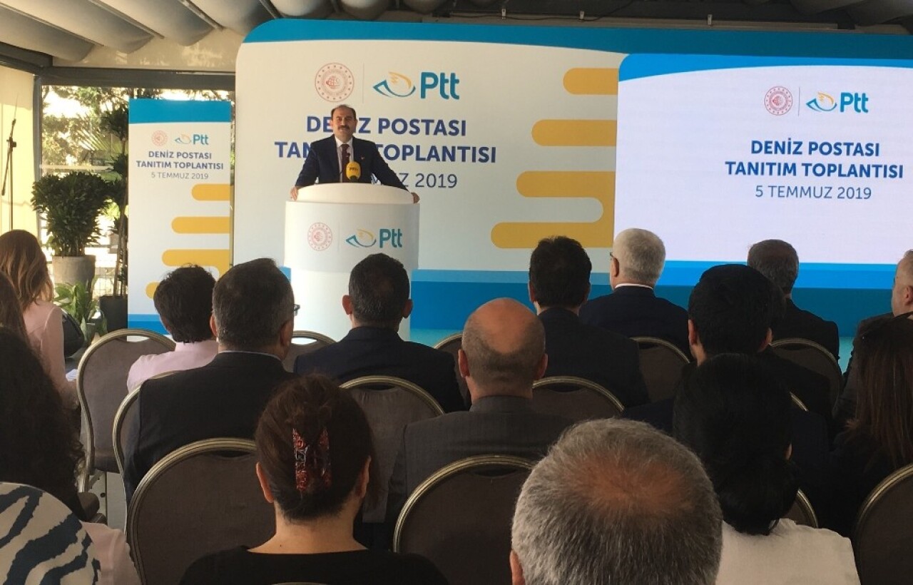 PTT’den bir ilk, "Deniz Postası" hizmete girdi