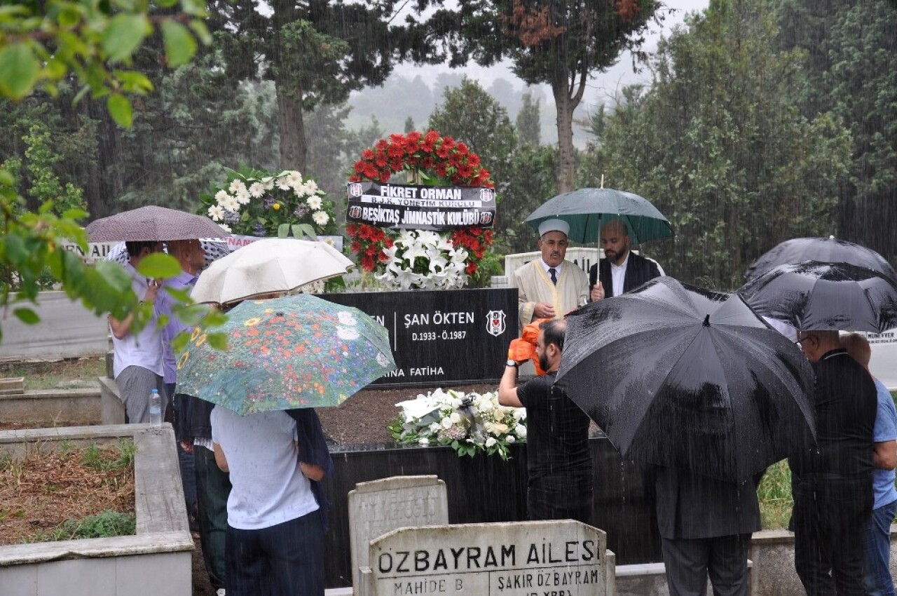 Şan Ökten, kabri başında anıldı