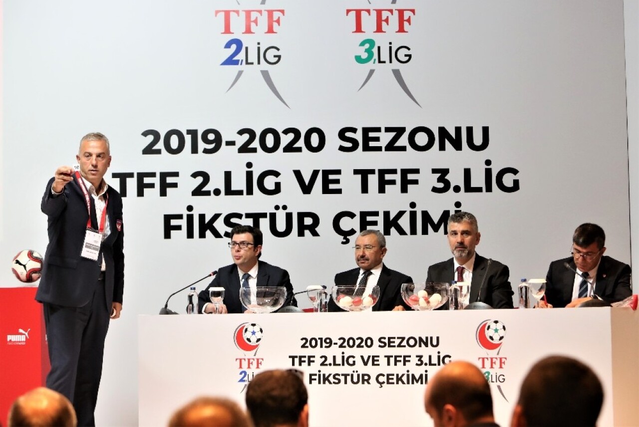 TFF 2. Lig’in fikstür çekimi yapıldı