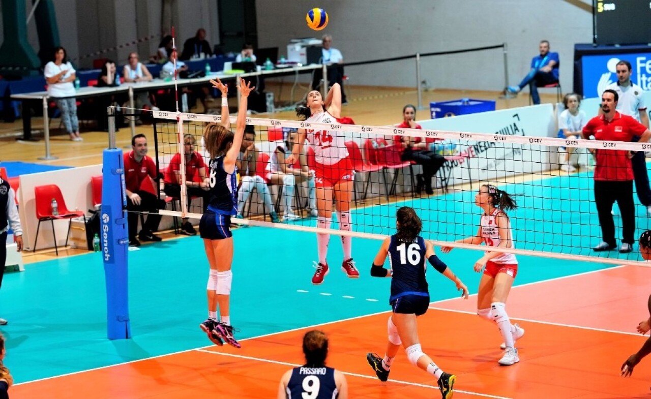 U16 Avrupa Voleybol Şampiyonası’nda Türkiye yarı finalde