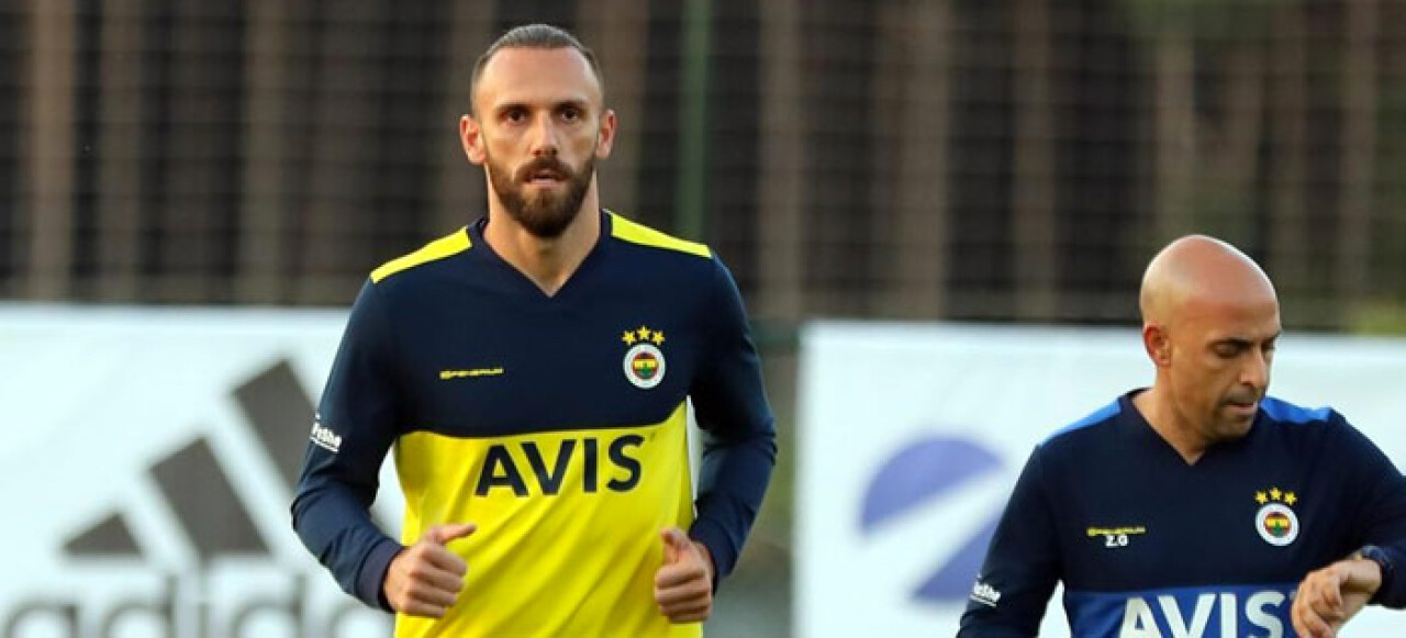 Vedat Muriç, Fenerbahçe’de ilk antrenmanına çıktı