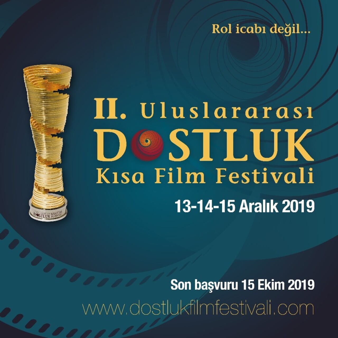 2. Uluslararası Dostluk Kısa Film Festivali başvuruları başladı