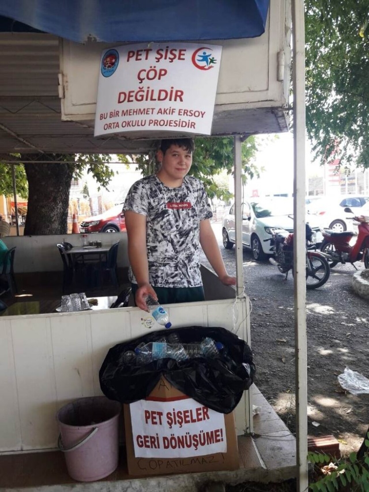 Ayvalık’ta Mehmet Akif’in öğrencilerinin yeni hedefi; “Sıfır atık”