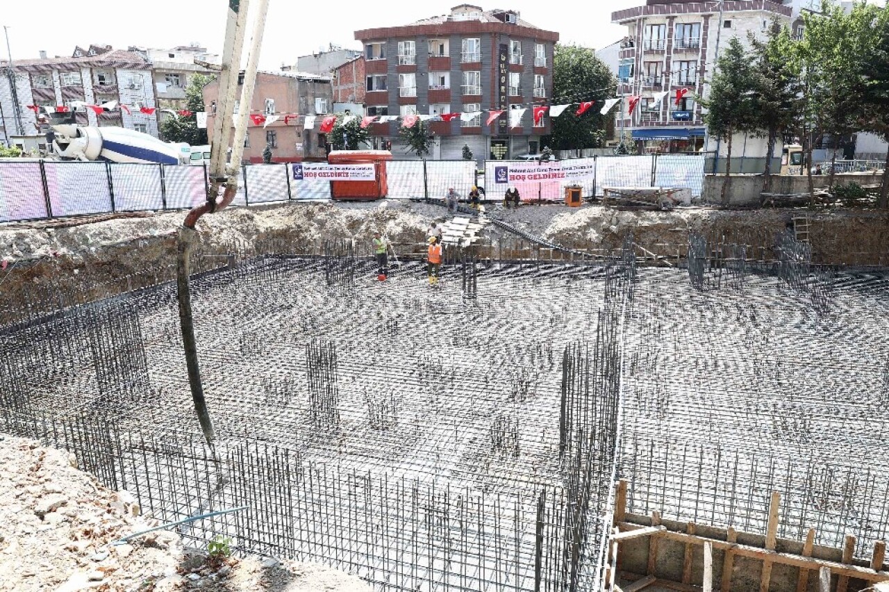 Bağcılar Mehmet Akif Camii’nin temeli atıldı