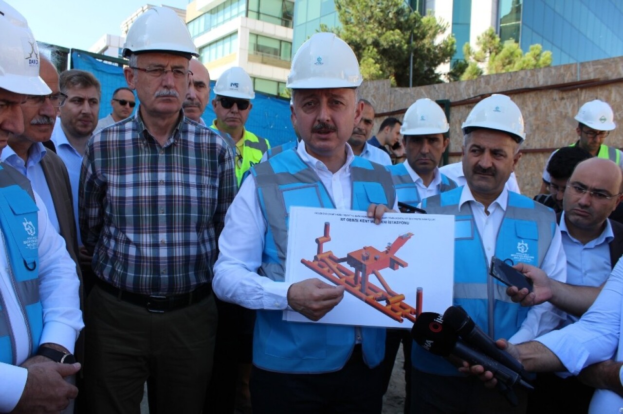 İstanbul’u Kocaeli’ne bağlayacak Gebze metrosunu Ulaştırma Bakanlığı devraldı