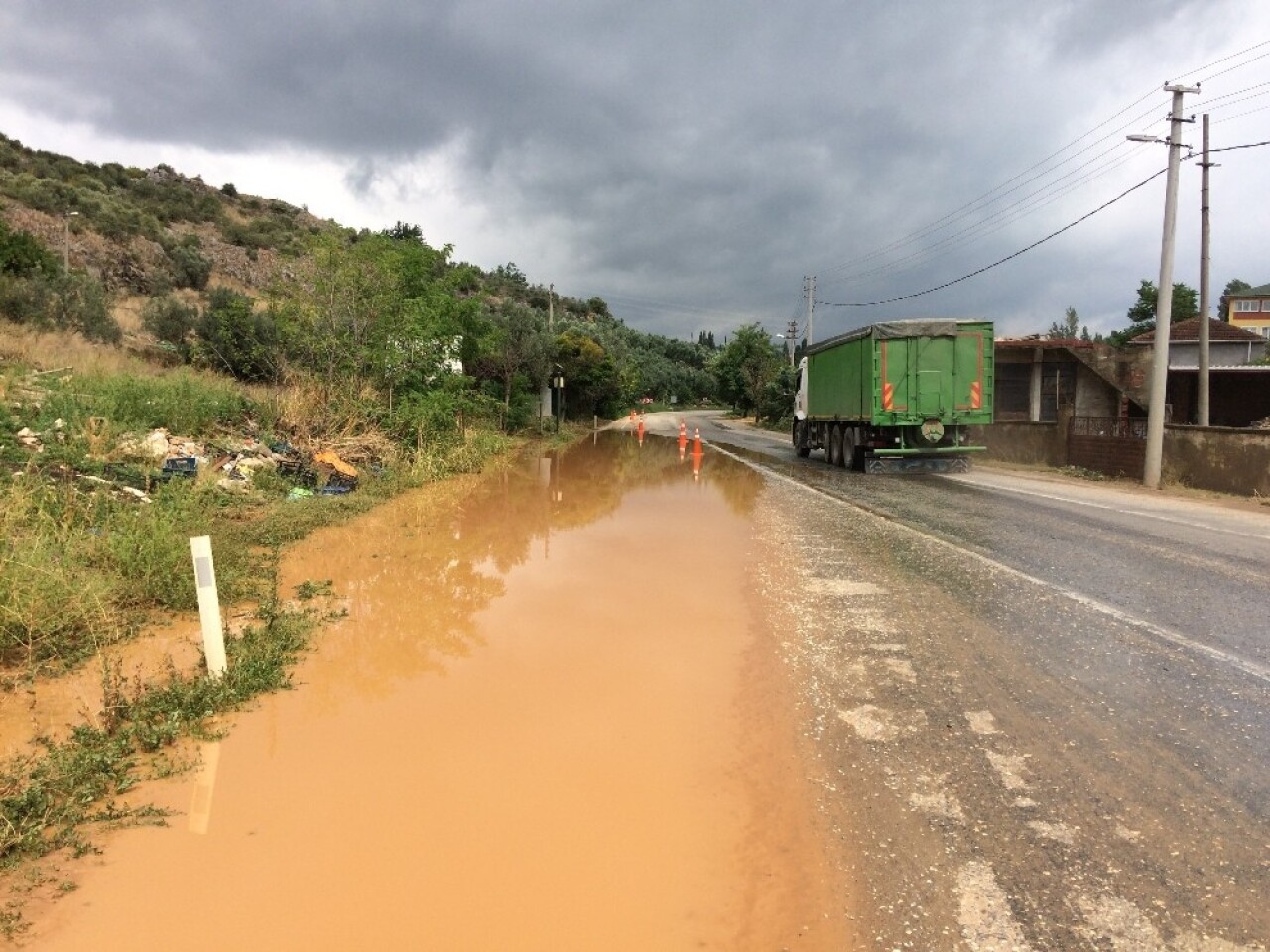 İznik yağmura teslim