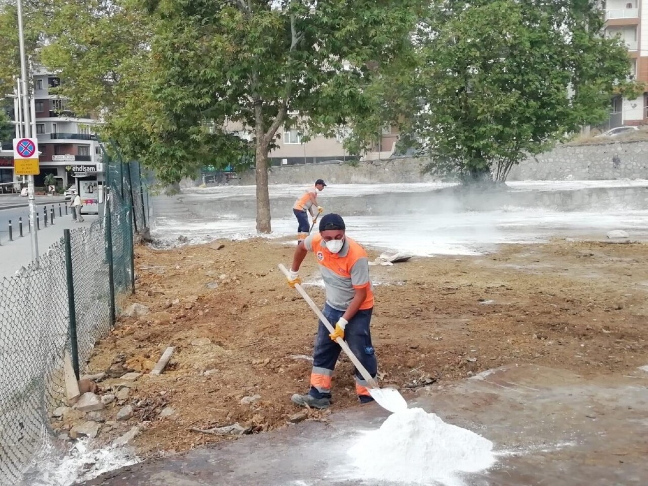 Maltepe’de kurbanlık alanlarda temizlik seferberliği