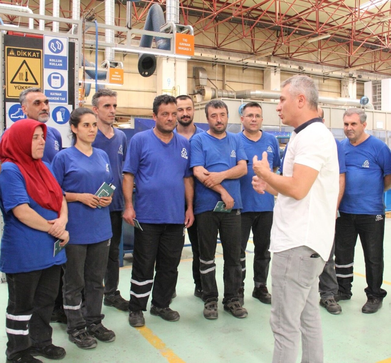 ÜÇGE Kaızen çalışmalarına hız verdi