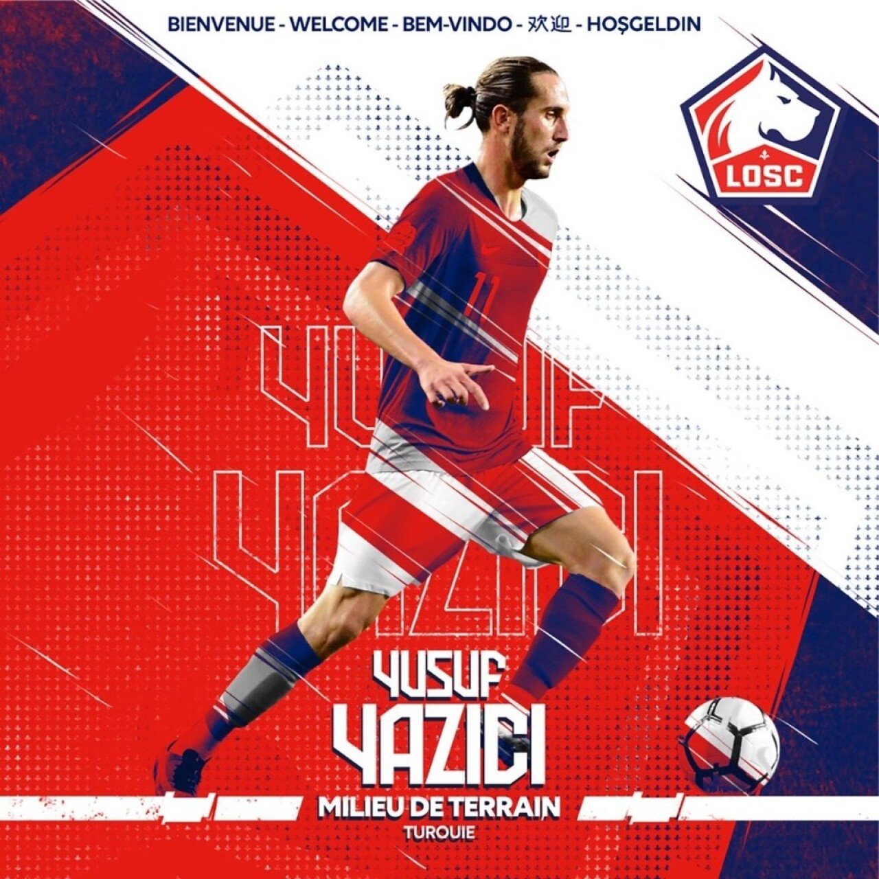 Yusuf Yazıcı resmen Lille’de