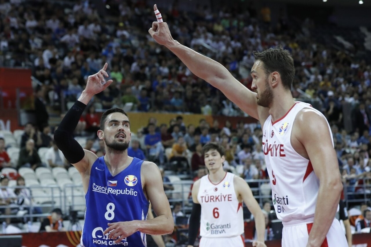 A Milli Basketbol Takımı, Dünya Kupası E Grubu 3. maçında Çekya’ya 91-76 mağlup olarak turnuvaya veda etti.