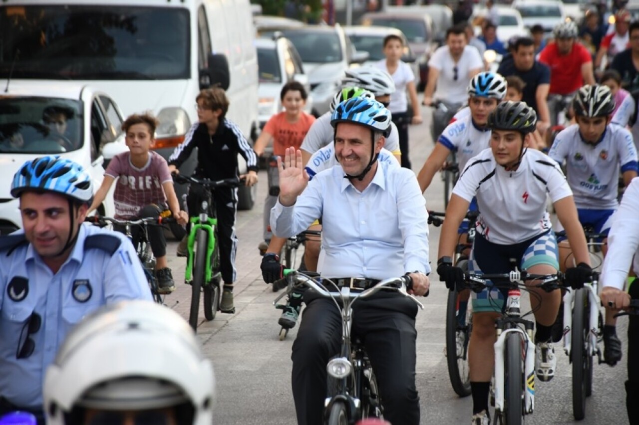 Avrupa Hareketlilik Haftası için pedal çevirdiler