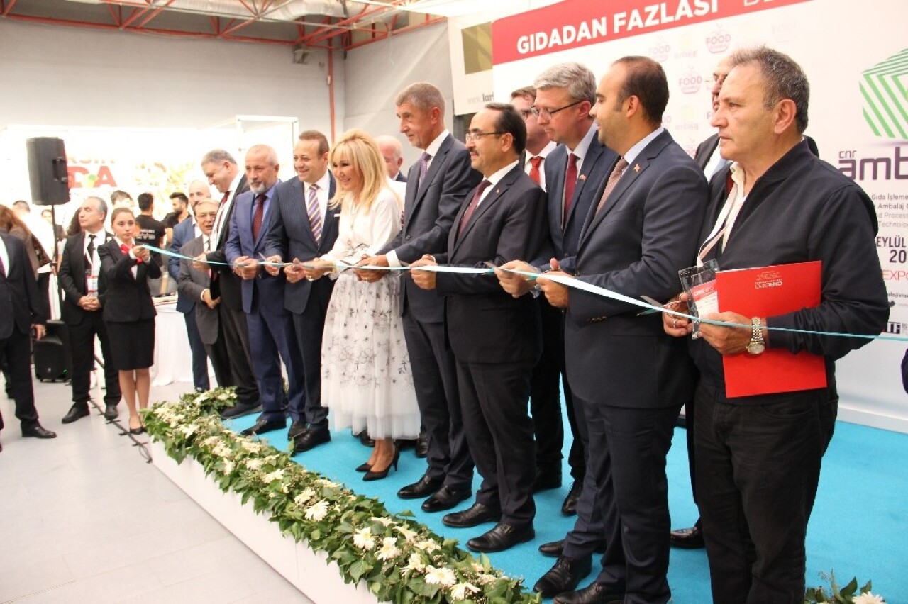 Çekya Başbakanı Babis, İstanbul’da gıda fuarının açılışını yaptı