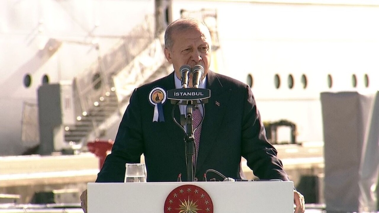 Cumhurbaşkanı Erdoğan, "Hedefimiz 2023’te savunma sanayii alanında dışa bağımlılığı tamamen ortadan kaldırmaktır" dedi.